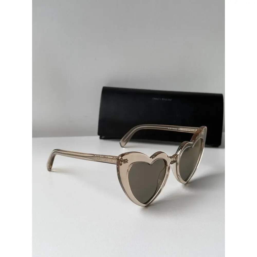 NEW Saint Laurent SL181 Champagne Heart LouLou Sunglasses